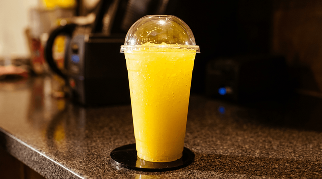 Sugar Cane and Calamansi Drink.