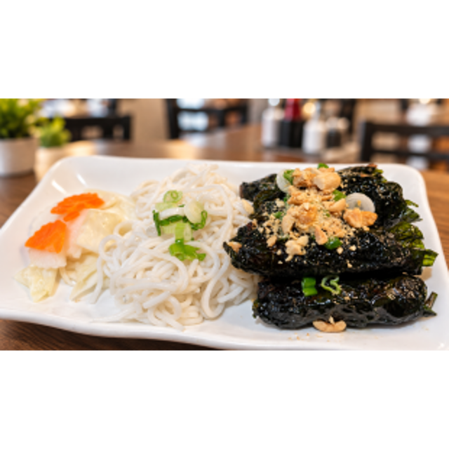 Grilled Beef in Betel Leaves – Bò Lá Lốt (6 pcs).