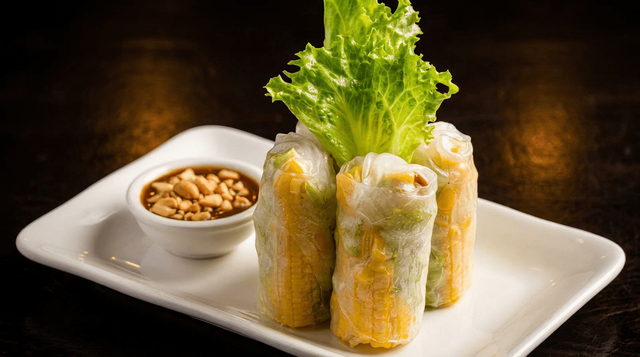 Vegan Fresh Rolls (2 Rolls).