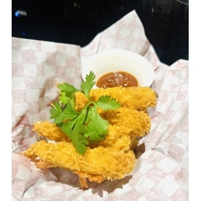 Breaded Shrimp with Tamarind Sauce (10 pcs).
